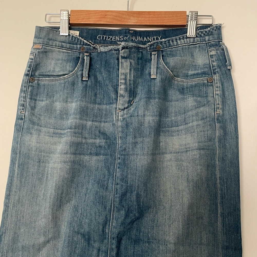 Citizens of Humanity long denim skirt